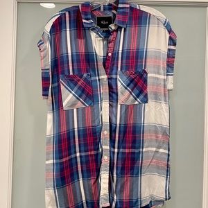 Rails Flannel Tank